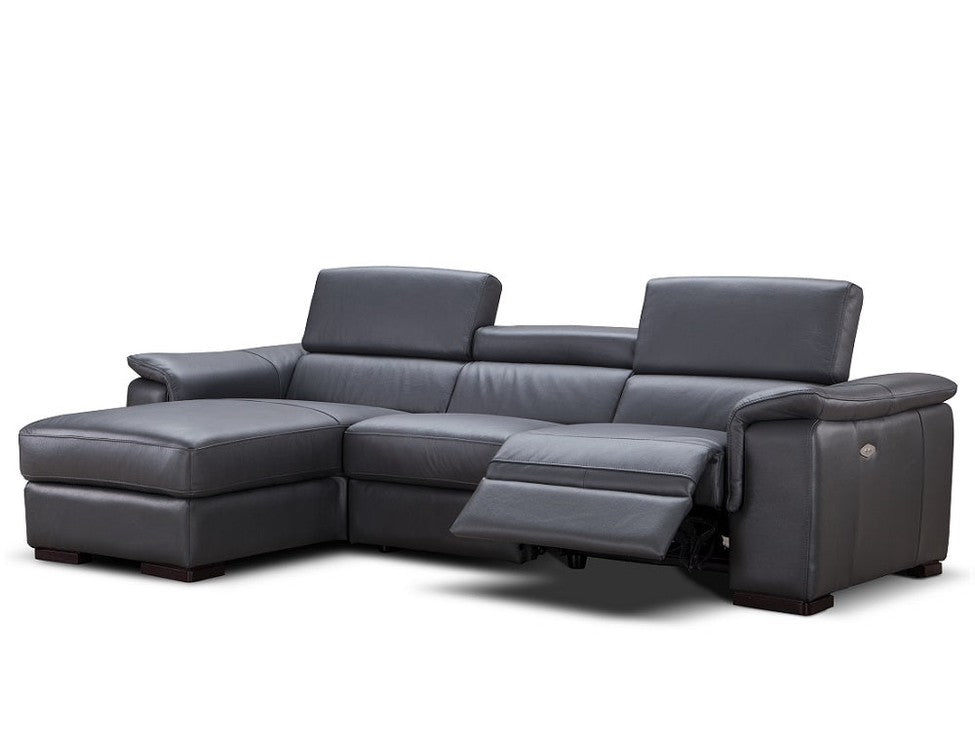 Allegra Leather Sectional Recliner