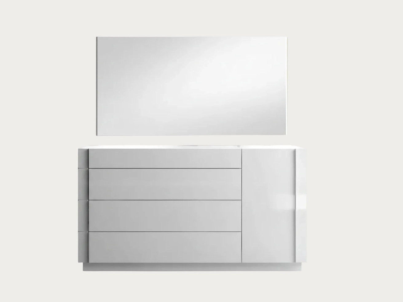Amora Dresser and Mirror by J&M