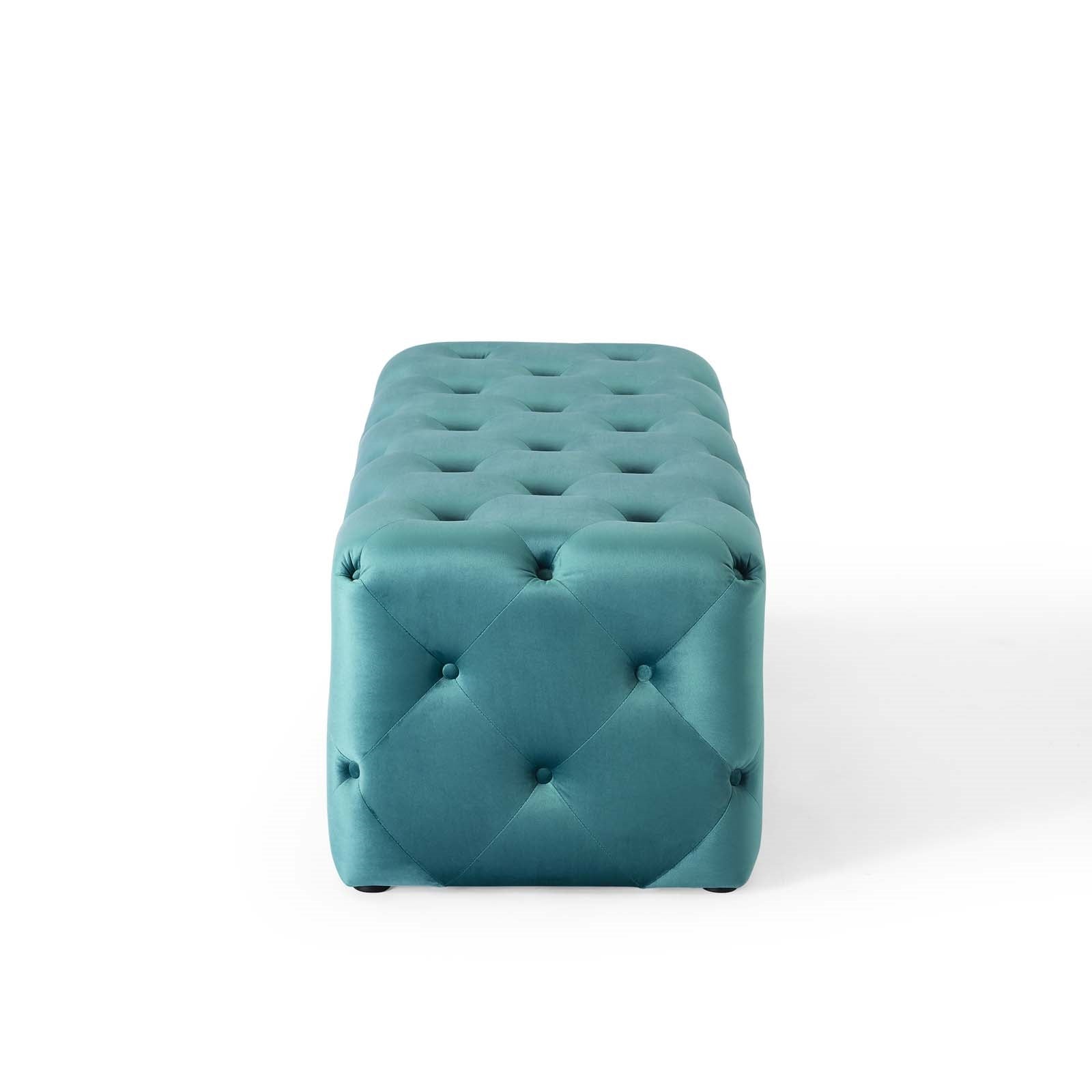 Modway Amour 48" Tufted Button Entryway Performance Velvet Bench