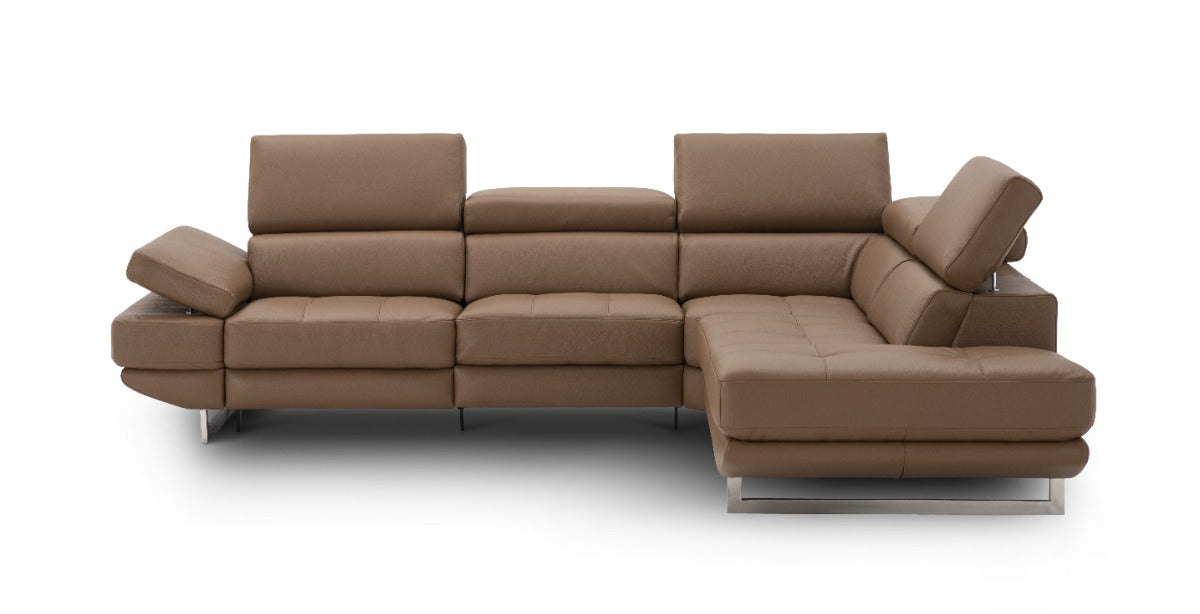 Annalaise Recliner Leather Sectional