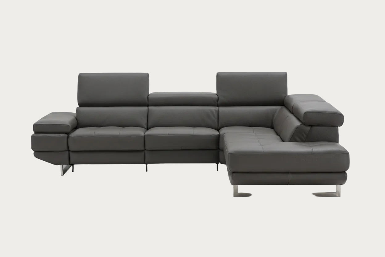 Annalaise Recliner Leather Sectional
