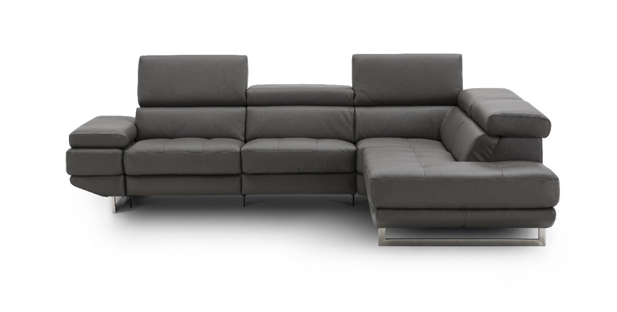 Annalaise Recliner Leather Sectional