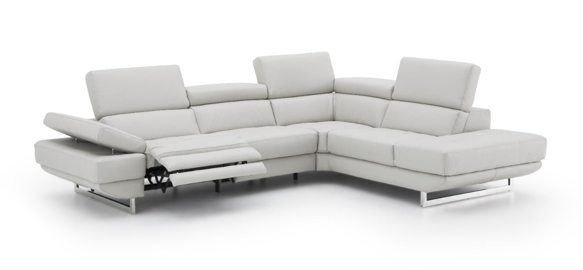 Annalaise Recliner Leather Sectional