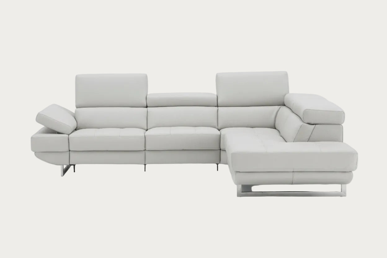 Annalaise Recliner Leather Sectional