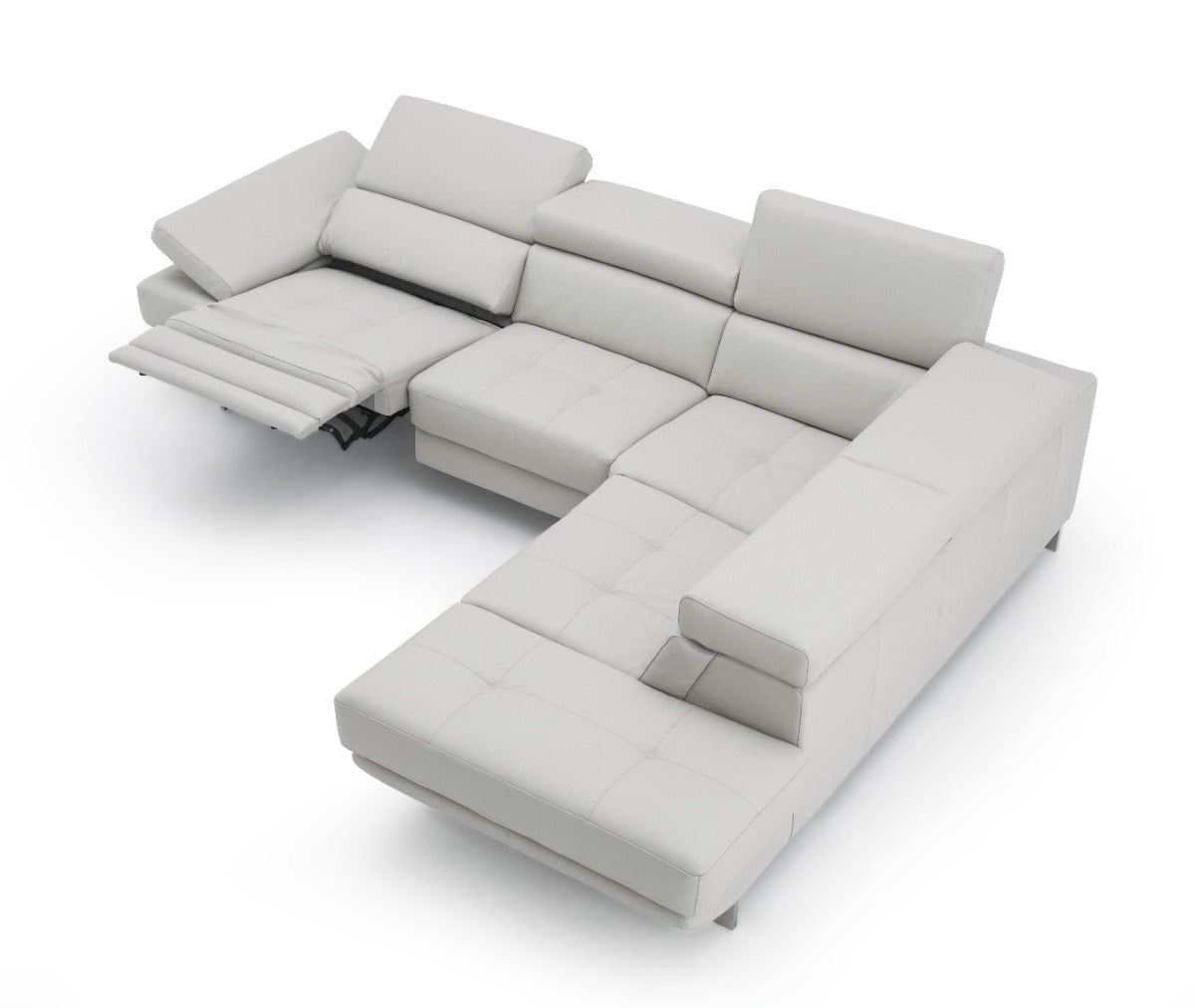 Annalaise Recliner Leather Sectional