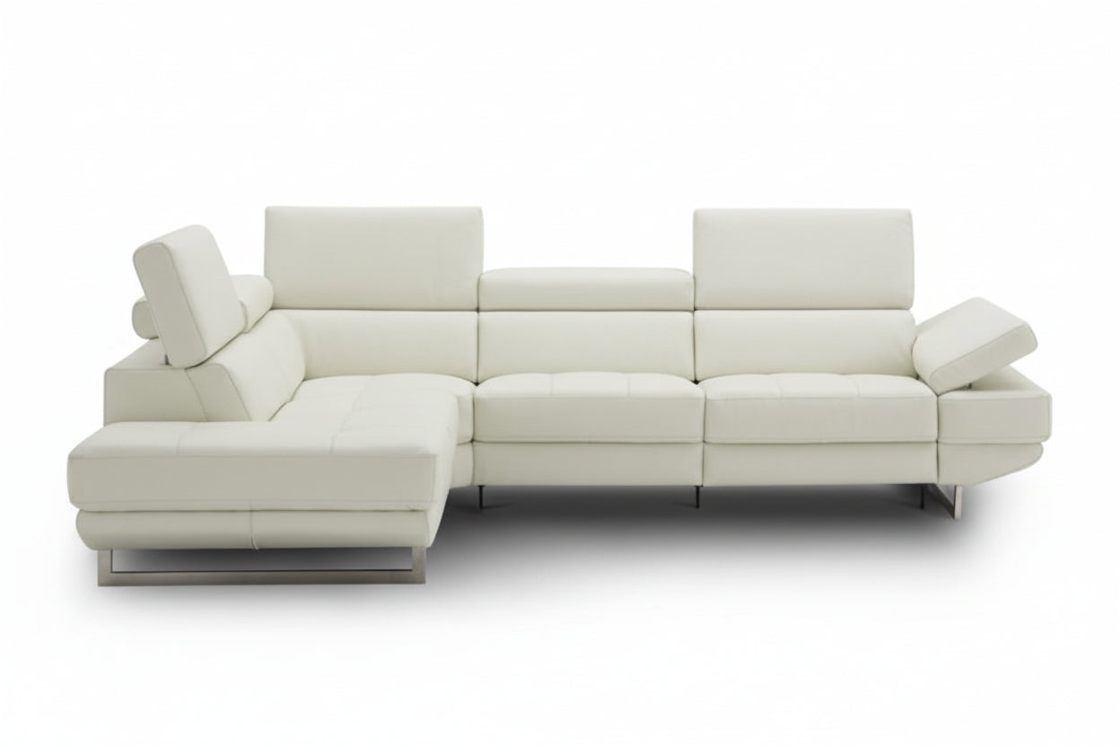 Annalaise Recliner Leather Sectional