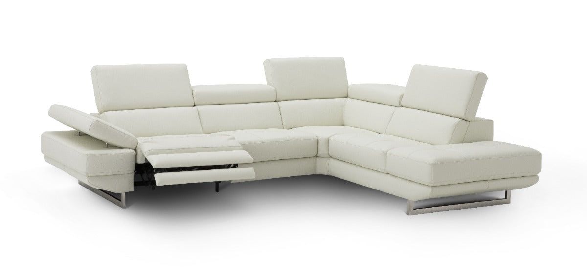Annalaise Recliner Leather Sectional