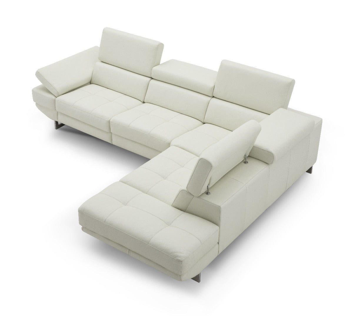 Annalaise Recliner Leather Sectional