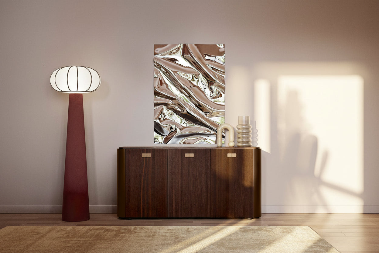 Appia 3-Door Buffet – Italian Modern Display Cabinet