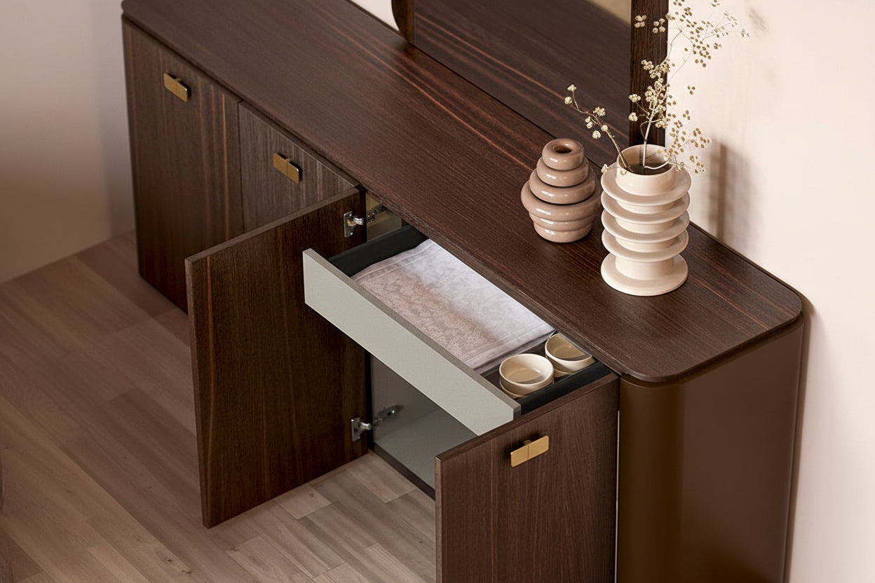 Appia 3-Door Buffet – Italian Modern Display Cabinet