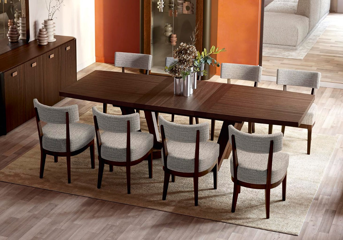 Fabia Dining Chair, Calipso Fabric Upholstery