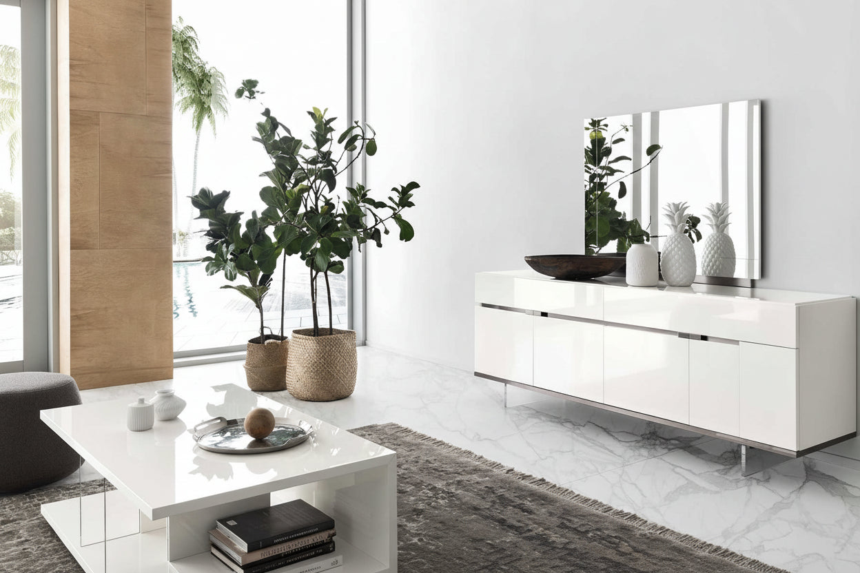 Artemide 3-Door Modern Buffet | Italian Dining Room Furniture