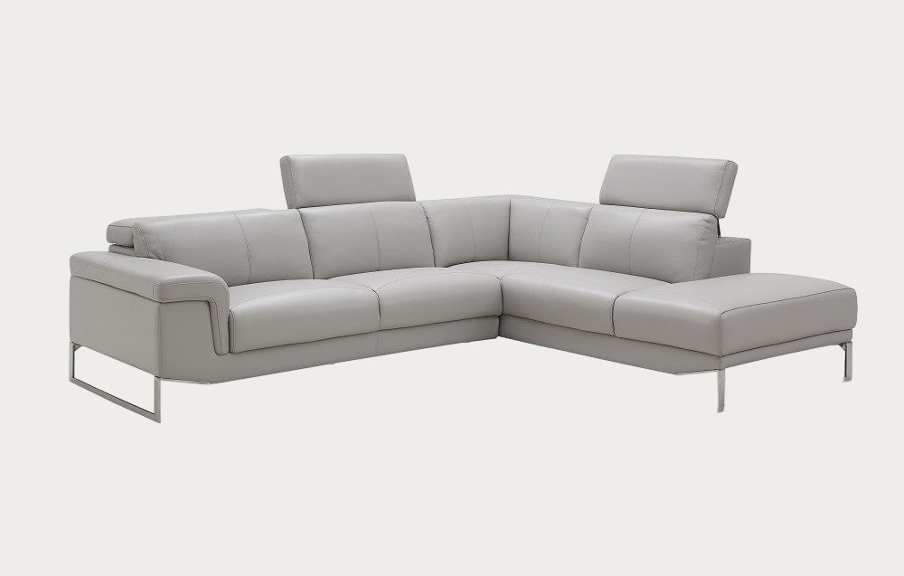 J&M Furniture Athena Leather Sectional