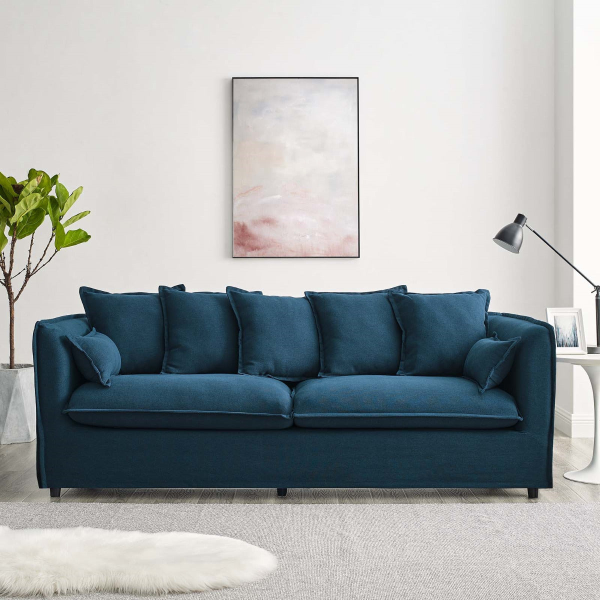 Modway Avalon Slipcover Fabric Sofa