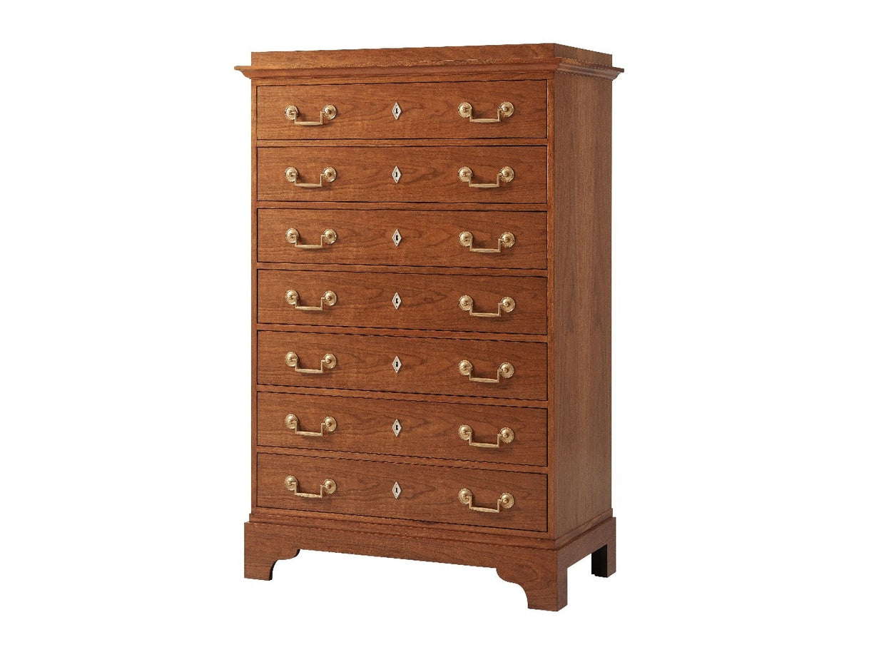 Theodore Alexander Viggo Tall Semanier Chest of Drawers