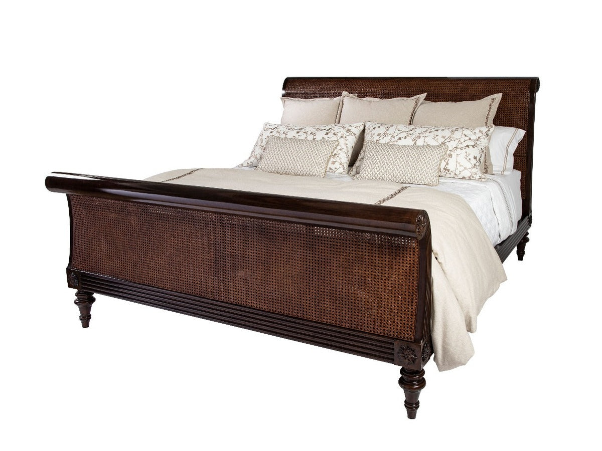 Theodore Alexander Denison Sleigh King Bed