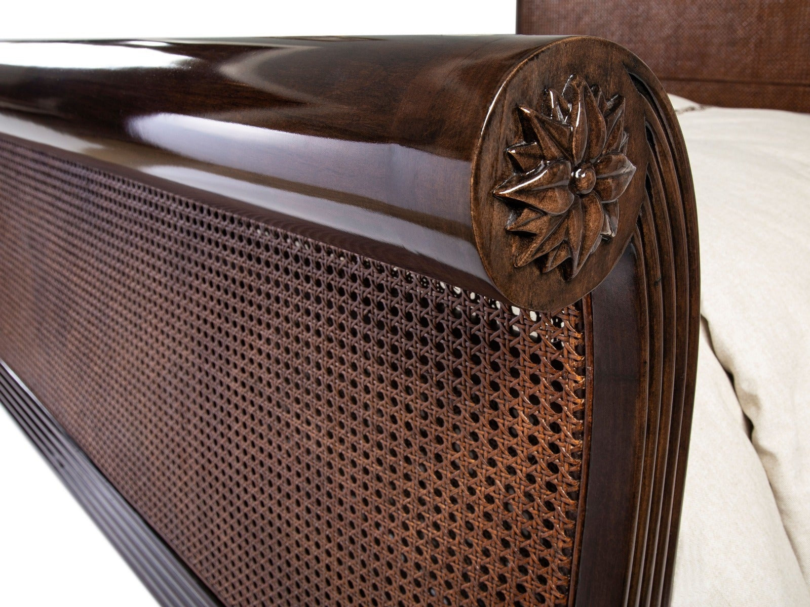 Theodore Alexander Denison Sleigh King Bed