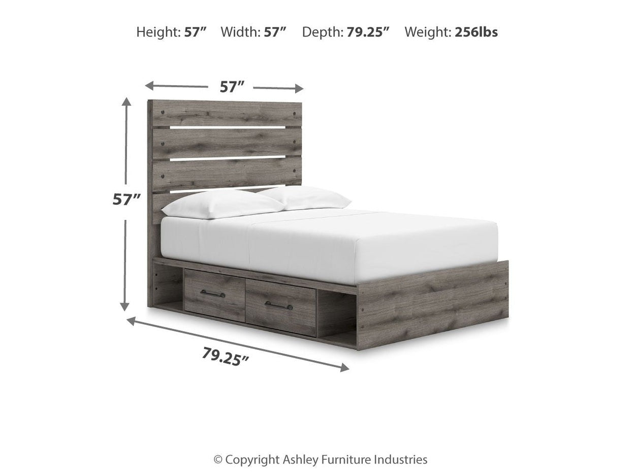 Urbanoore - Panel Bed With Storage