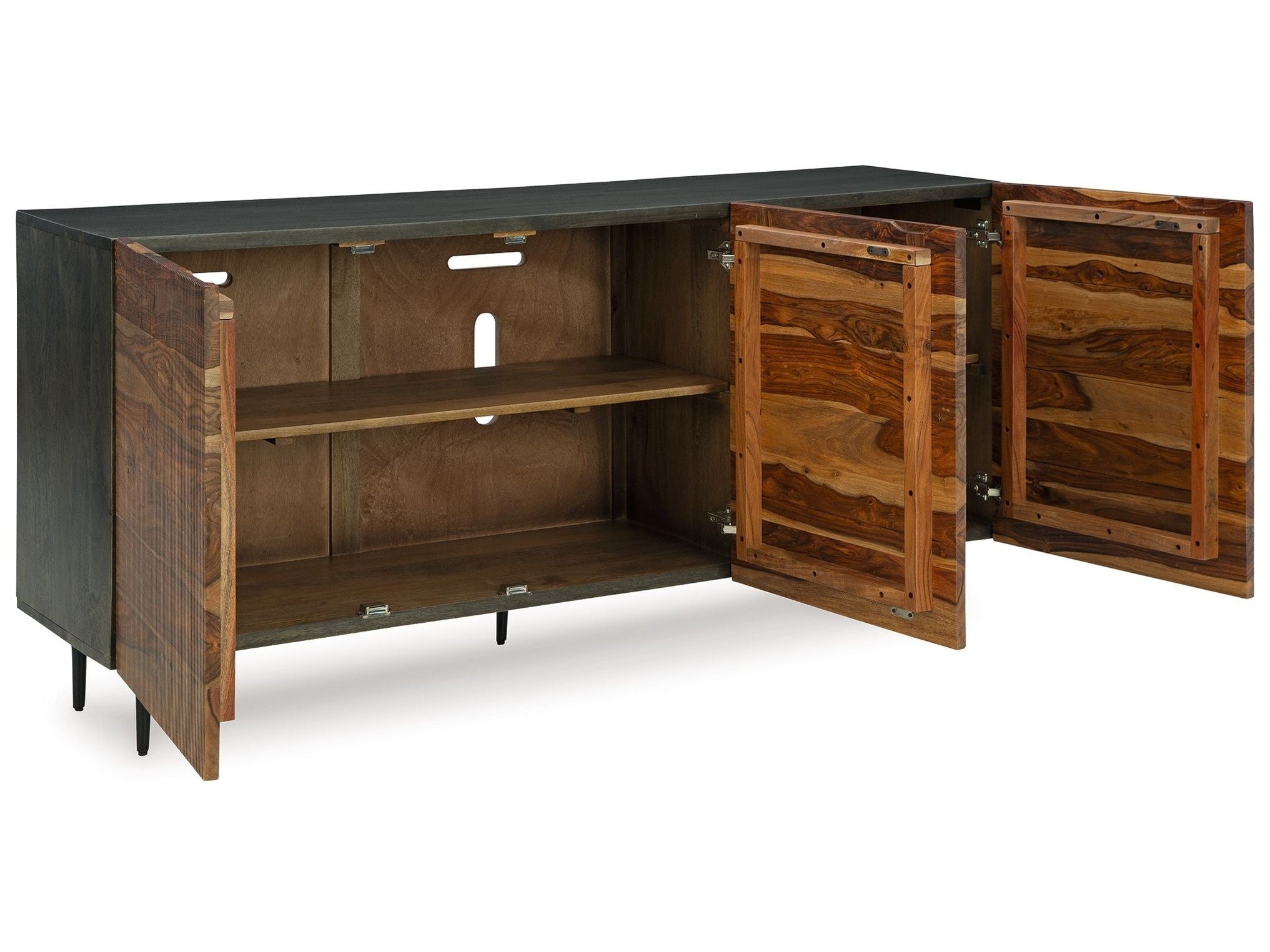 Darrey - Accent Cabinet - Natural / Brown