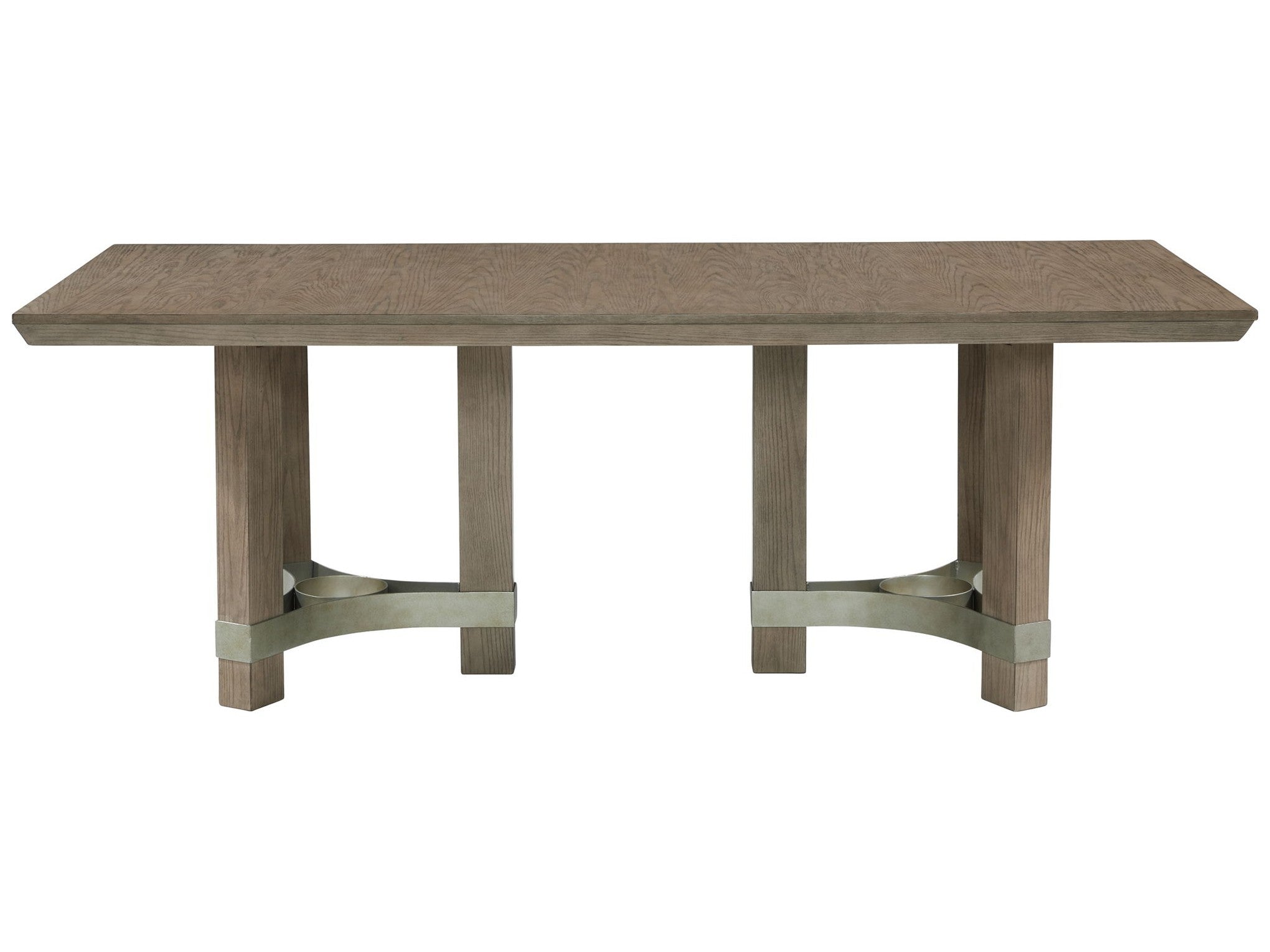 Chrestner - Rectangular Dining Room Table - Gray