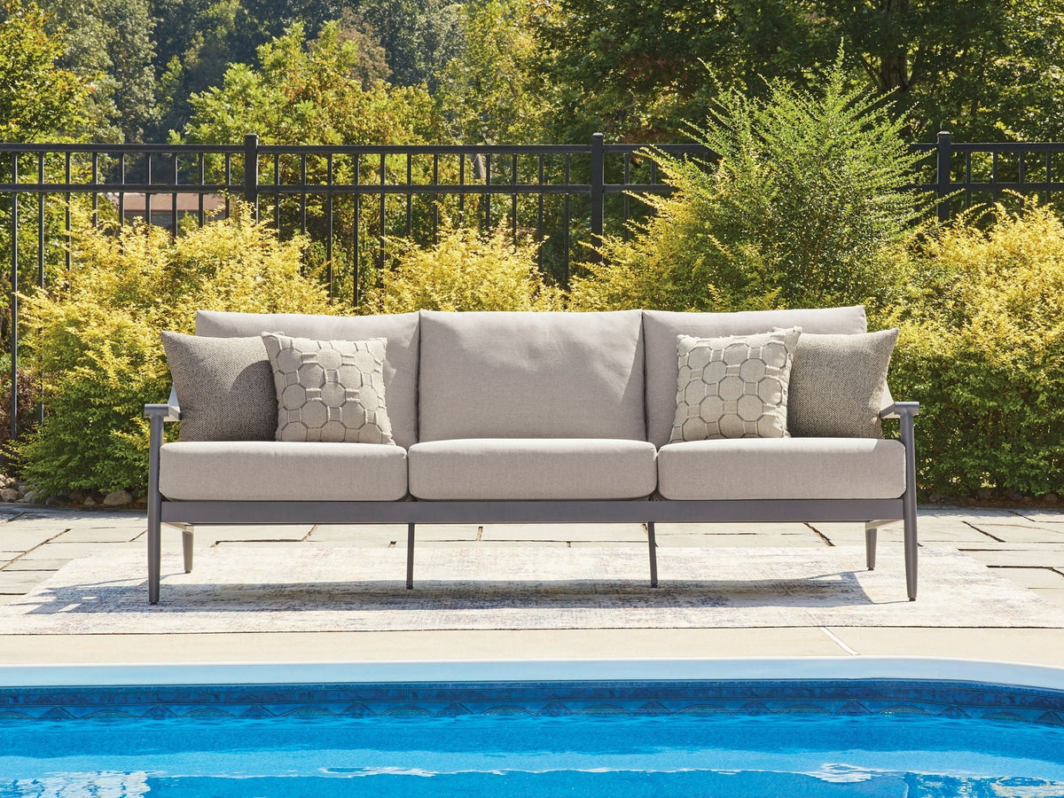 Ocean Beach - Sofa With Cushion - Gray