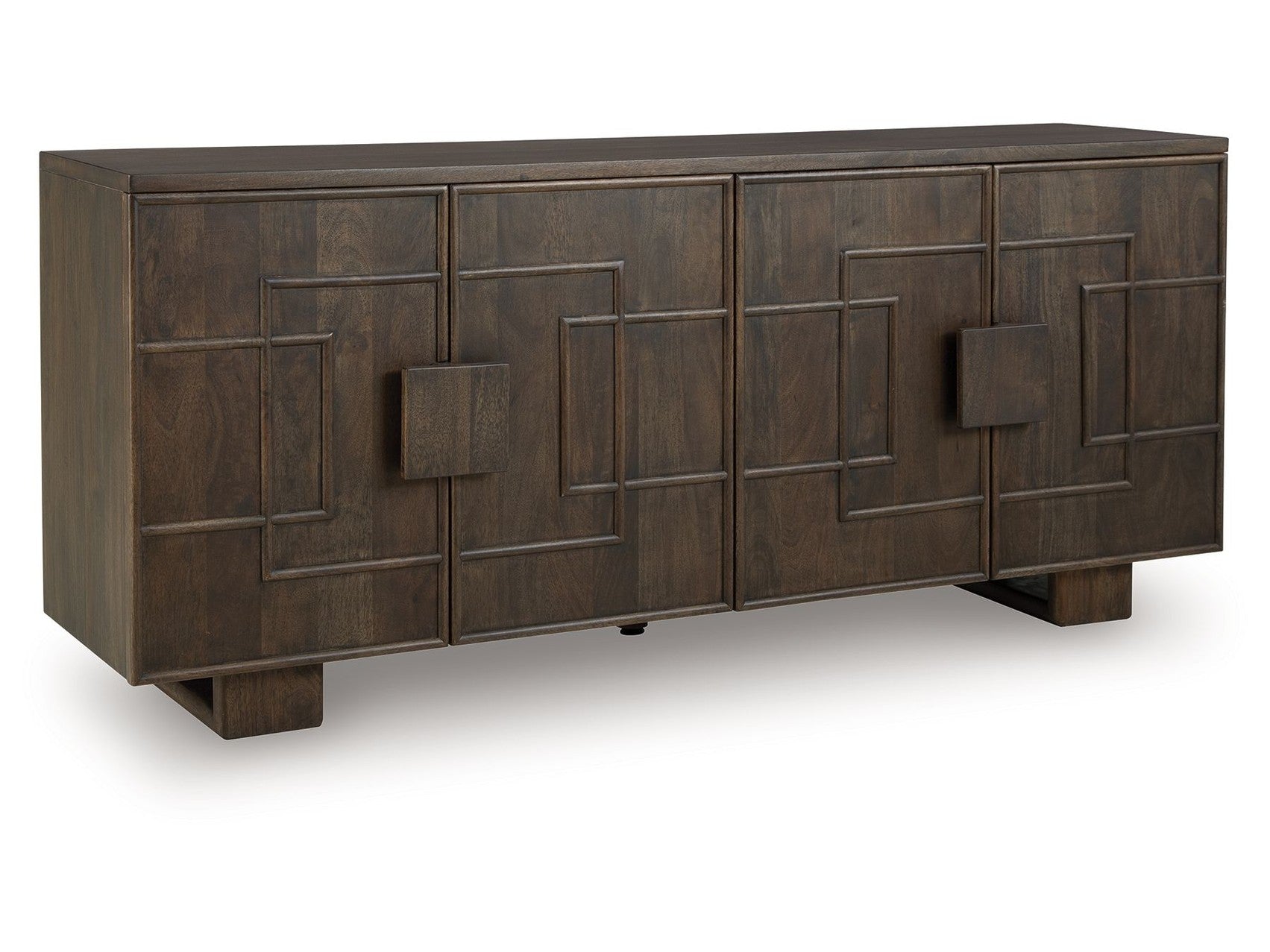 Cato - Accent Cabinet - Dark Brown