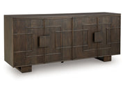 Cato - Accent Cabinet - Dark Brown