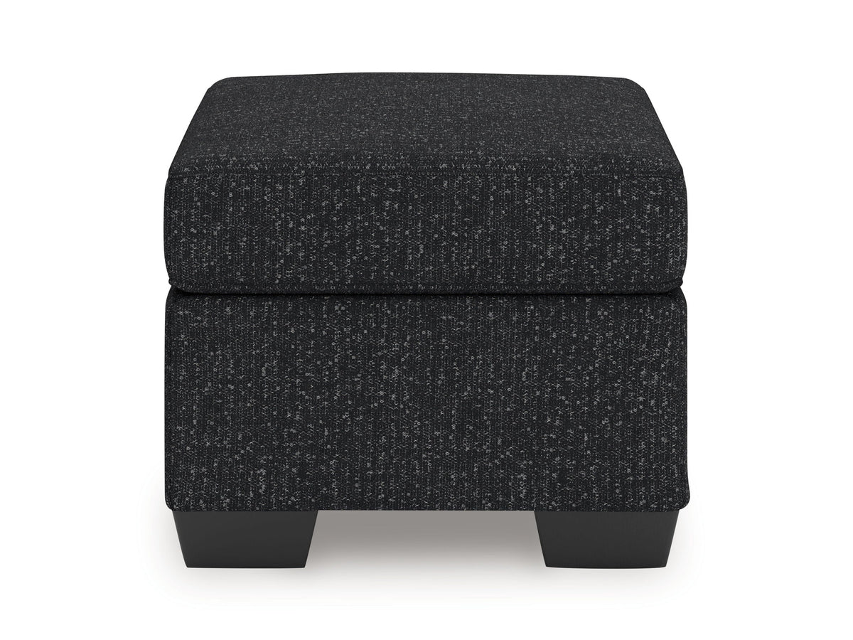 Jasmine Peaks - Ottoman - Coal