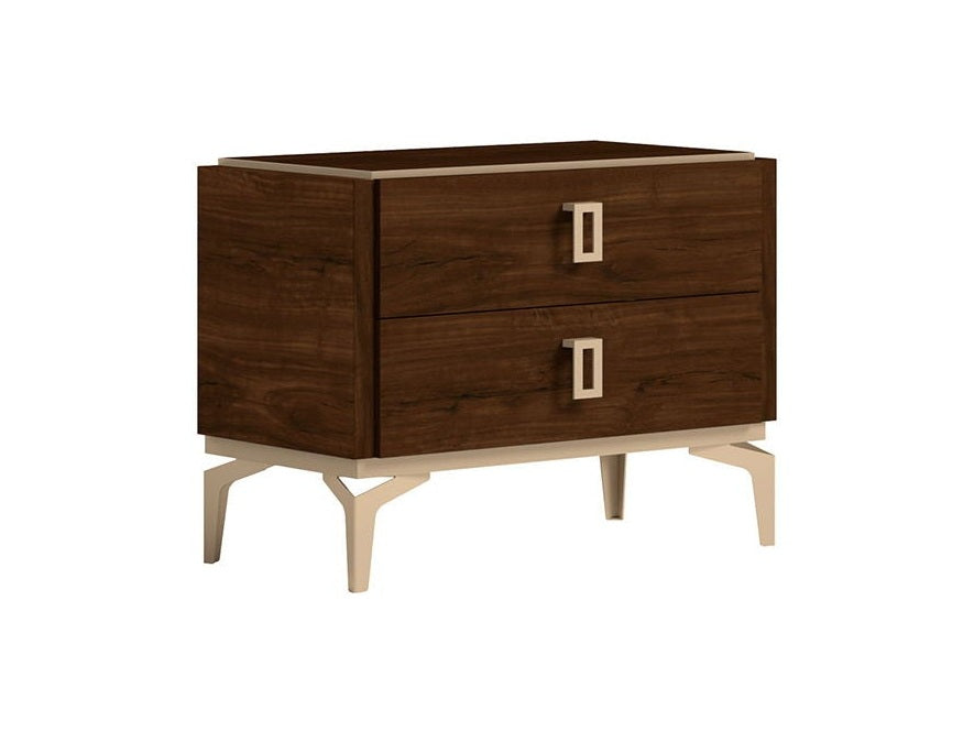 Eva - Nightstand - Dark Brown