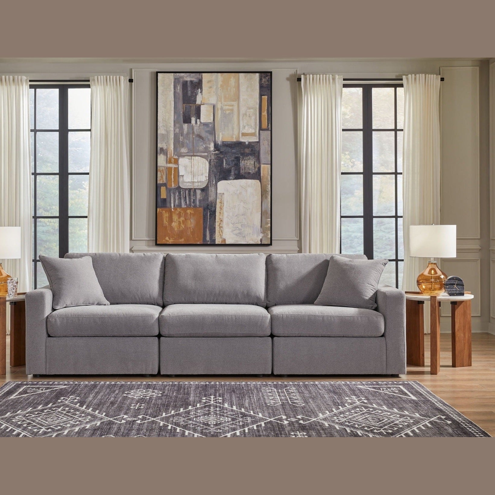 Modmax - Sectional - Granite
