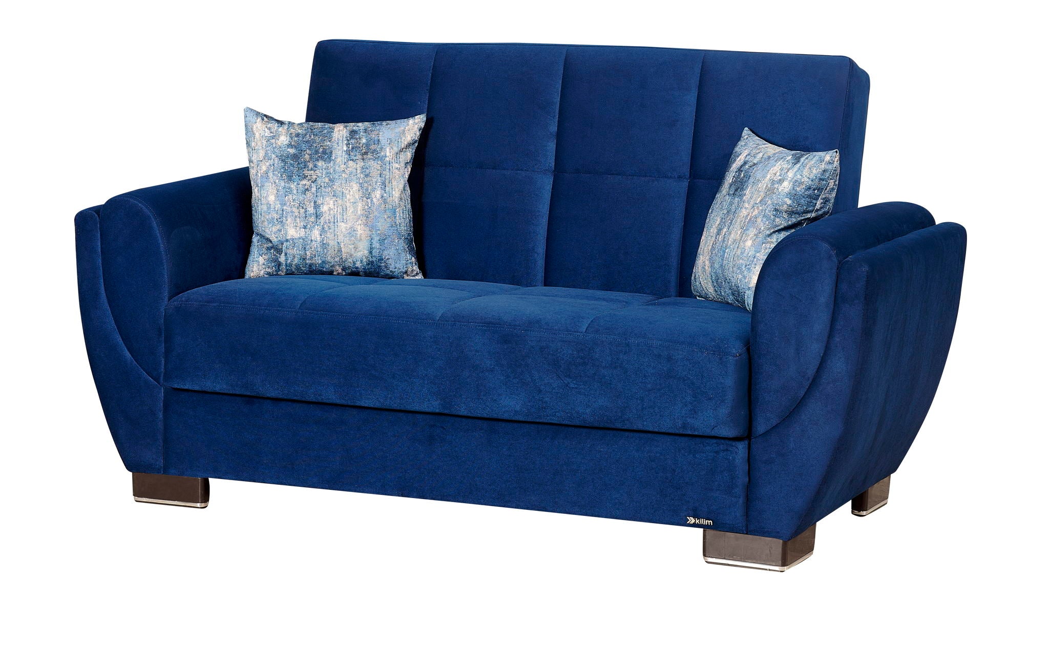 Ottomanson Armada Air - Upholstered Convertible Loveseat With Storage - Microfiber