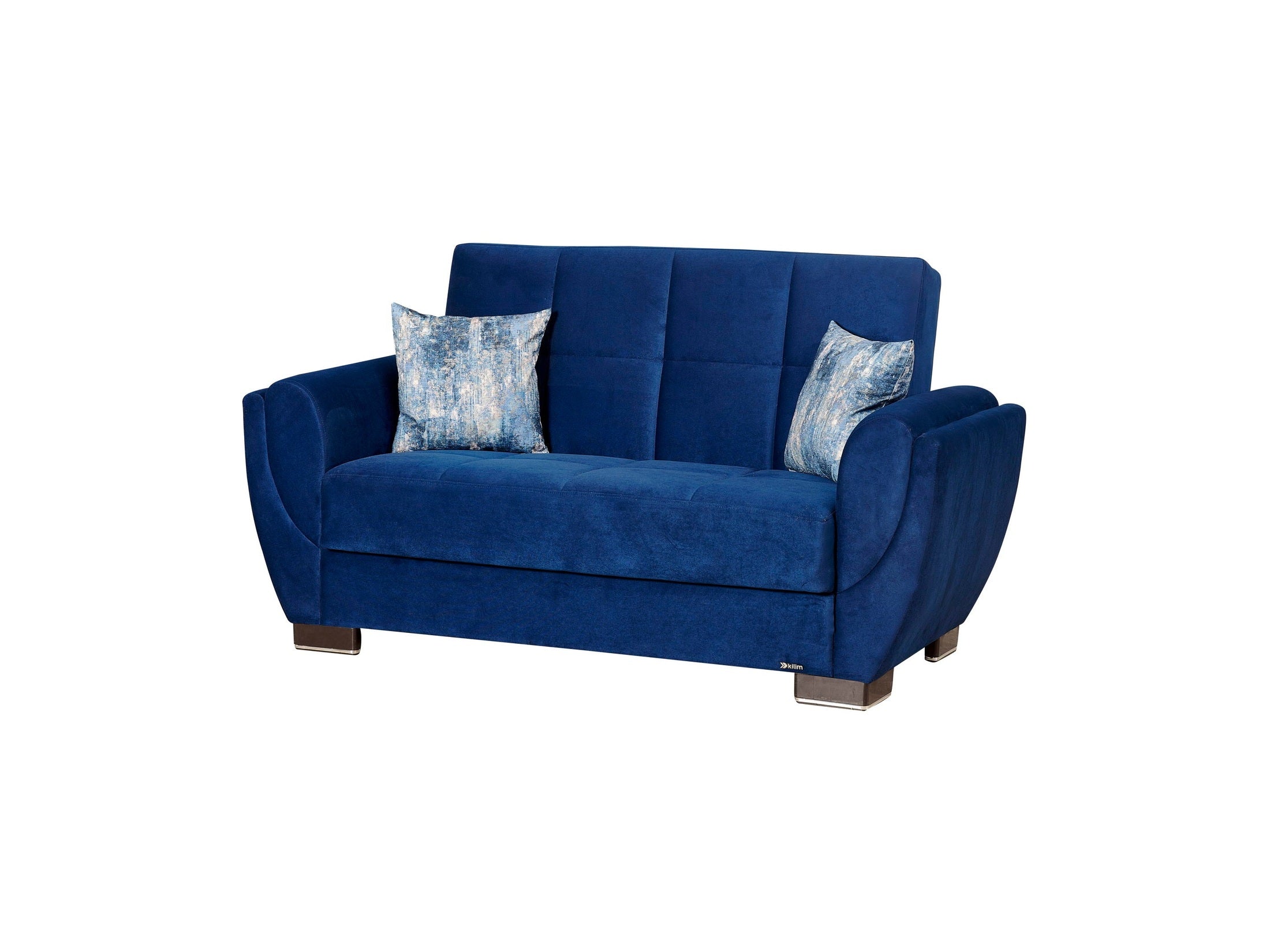 Ottomanson Armada Air - Upholstered Convertible Loveseat With Storage - Microfiber