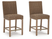 Walton Bridge - Barstool (Set of 2) - Driftwood