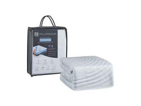 Extra Cooling Protector - Queen Mattress Protector (Set of 4) - White