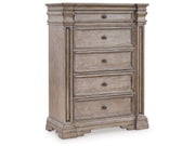 Blairhurst - Five Drawer Chest - Light Grayish Brown