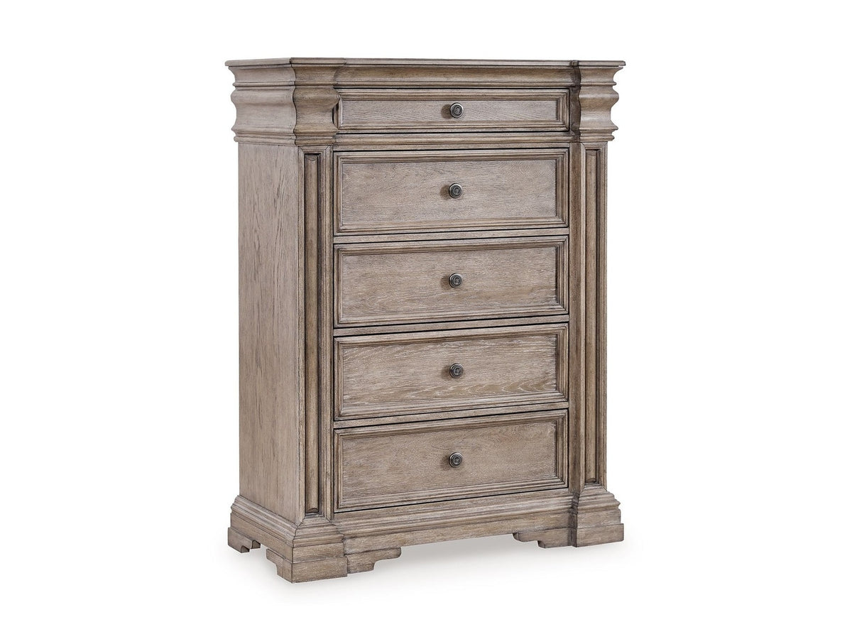 Blairhurst - Five Drawer Chest - Light Grayish Brown