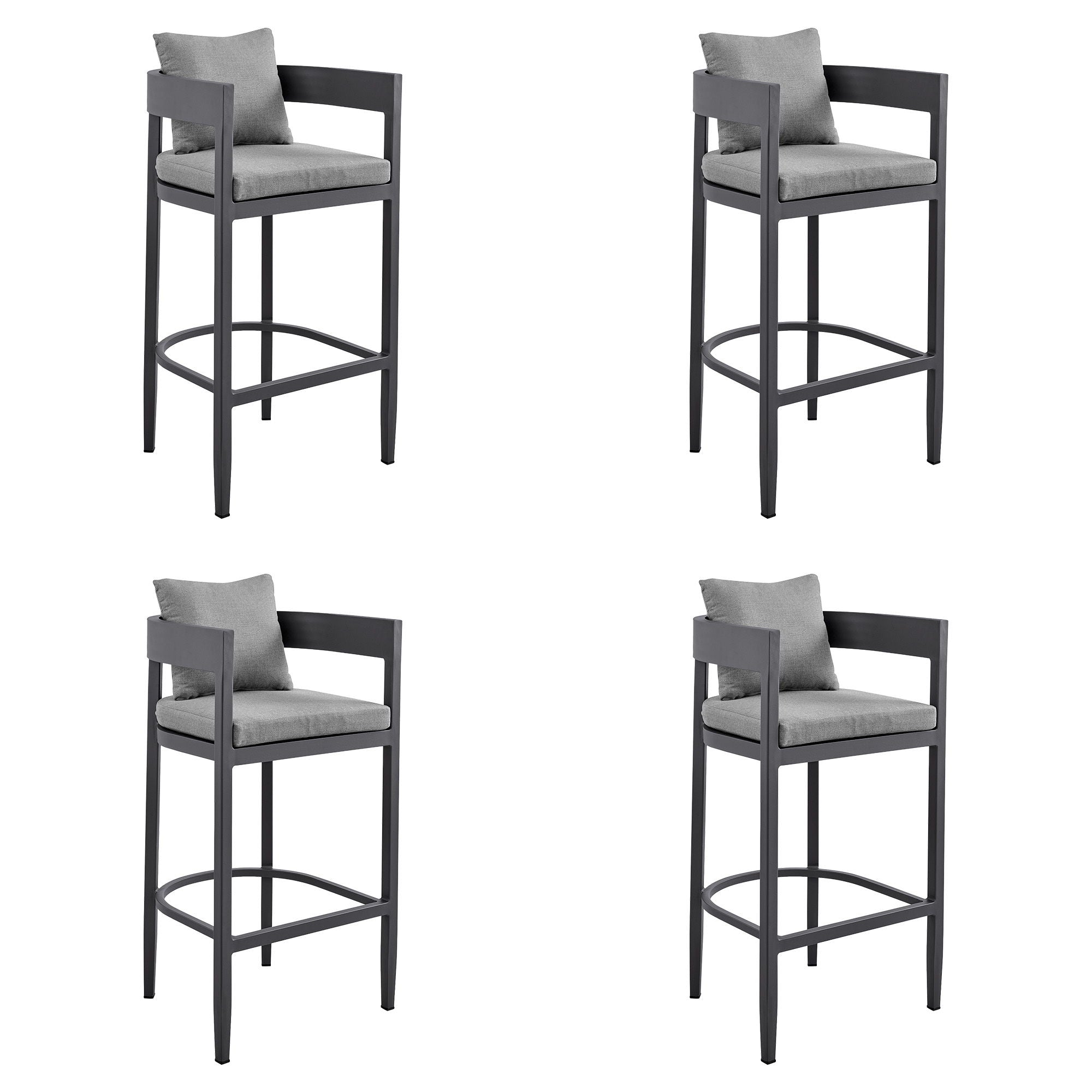 Menorca - Outdoor Patio Counter Height Bar Stool Set