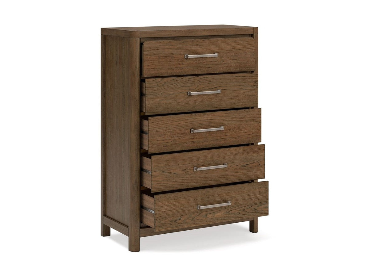 Cabalynn - Five Drawer Chest - Light Brown