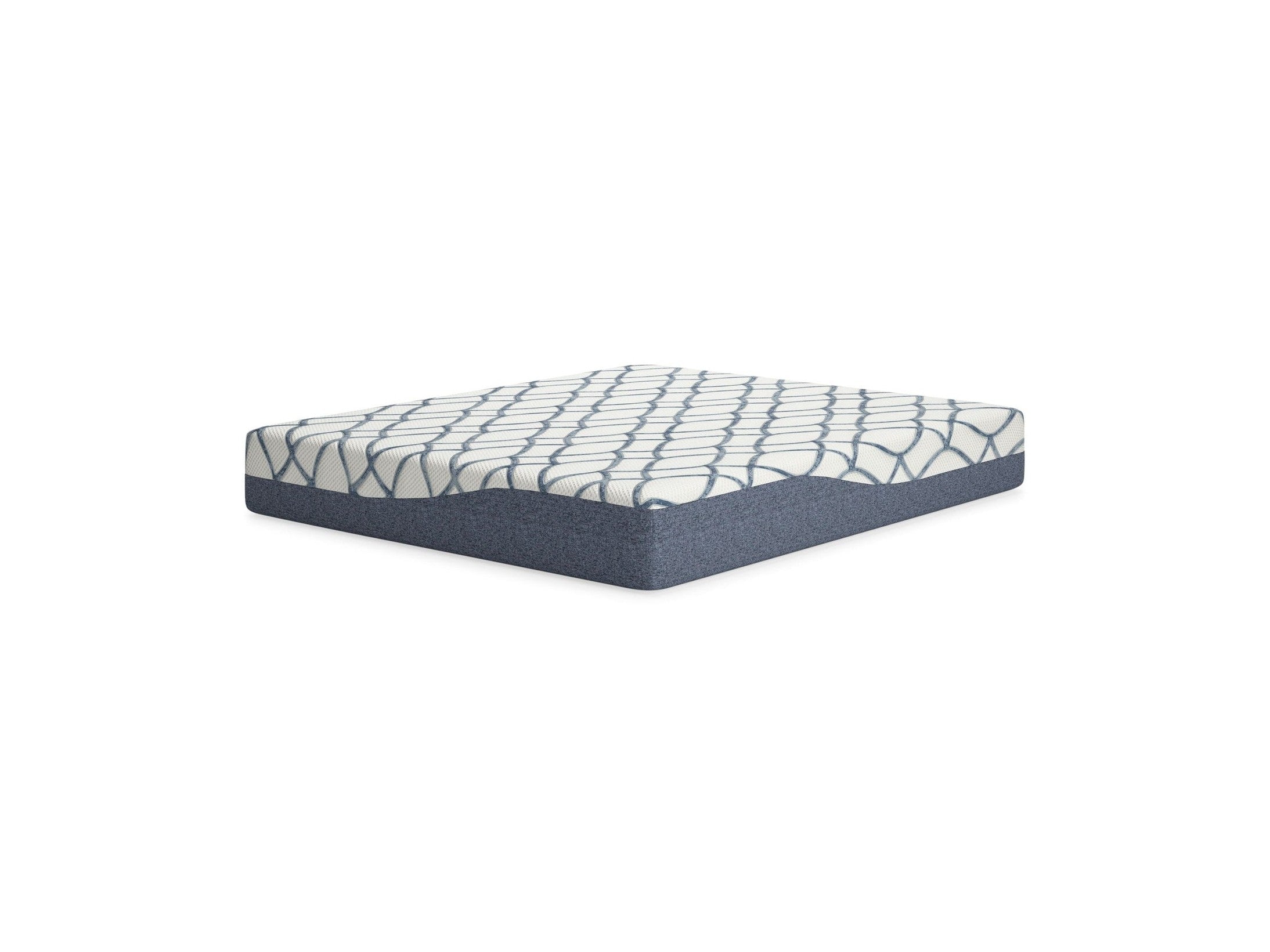12 Inch Chime Elite 2.0 - California King Mattress - White / Blue