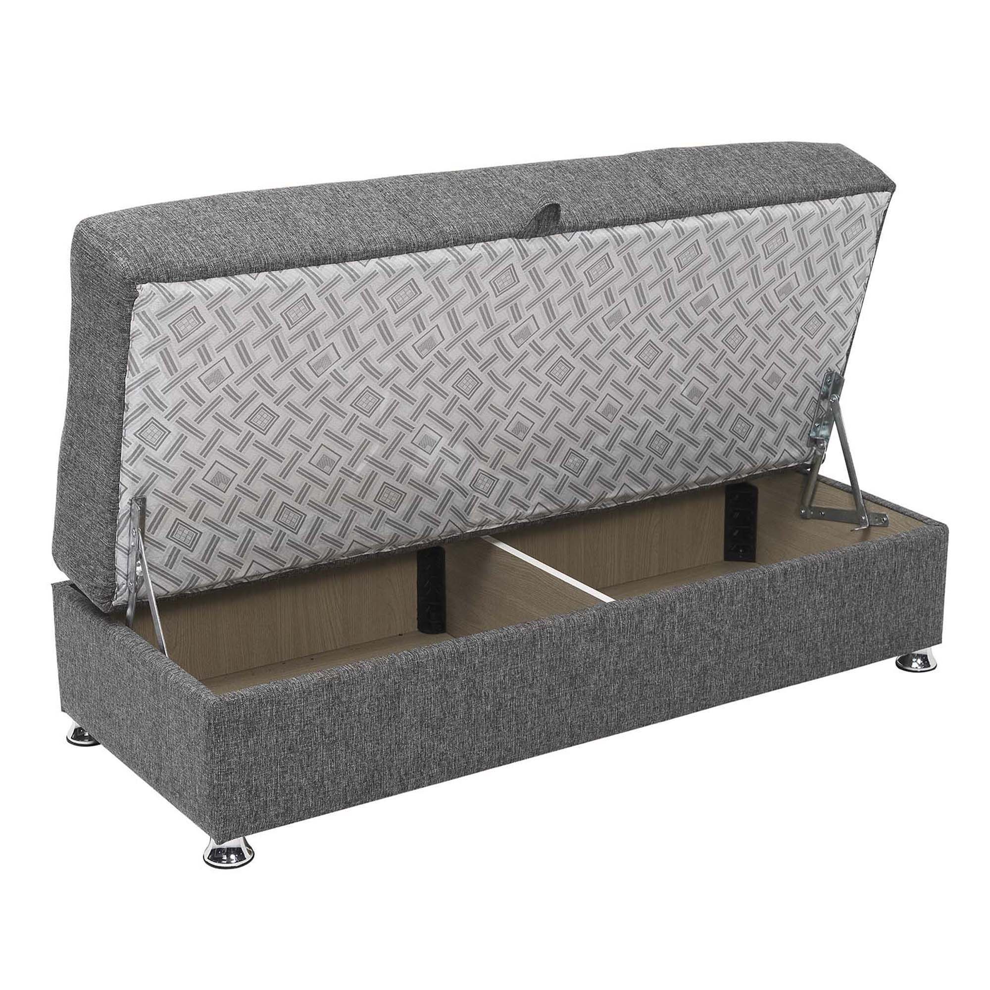 Ottomanson Harmony - Upholstered Convertible Ottoman With Storage