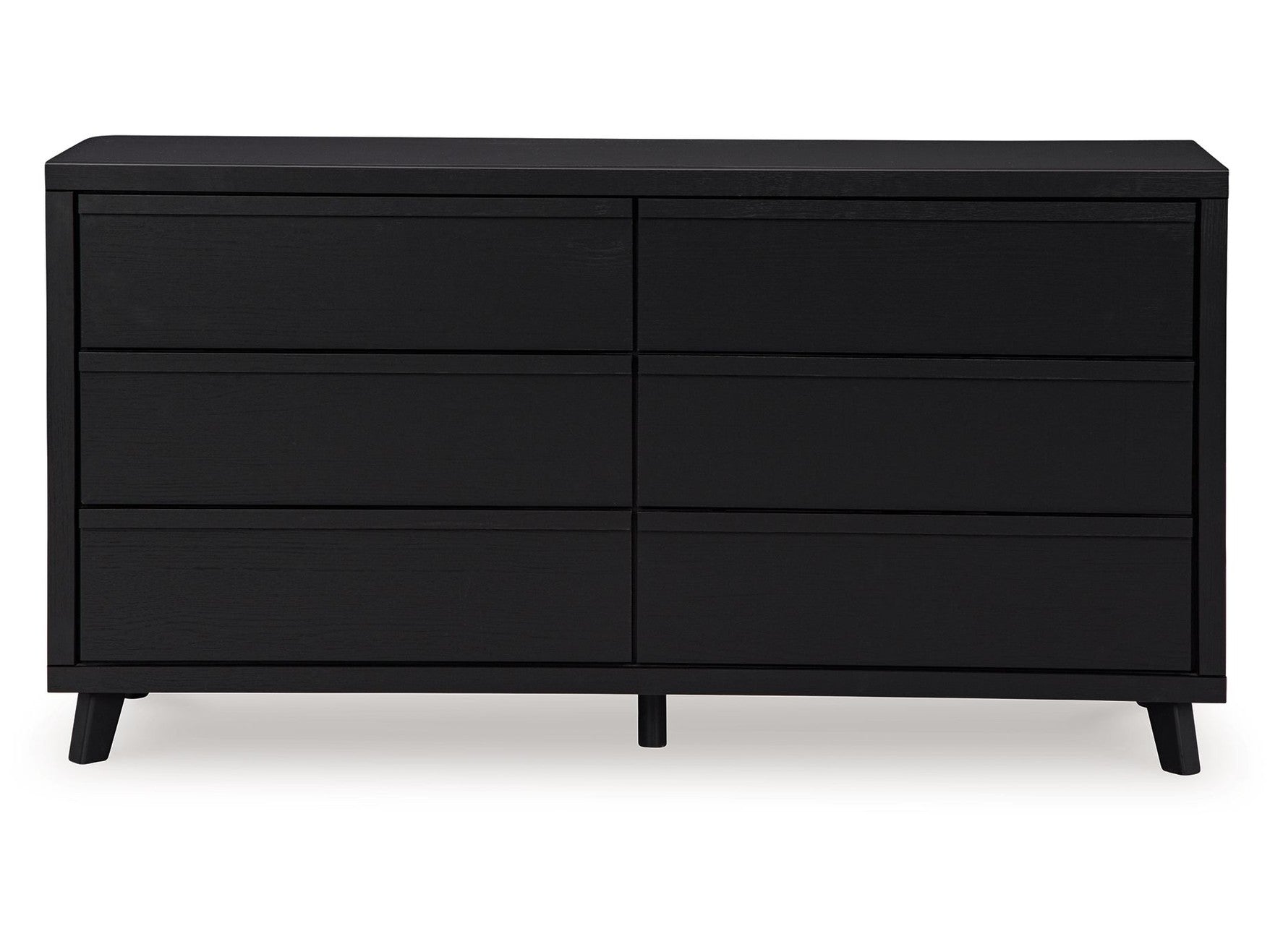 Danziar - Six Drawer Dresser - Black