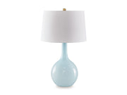 Rylanton - Glass Table Lamp - Aqua