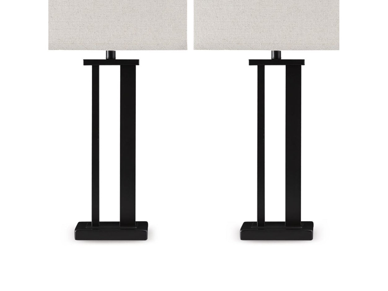 Aniela - Metal Table Lamp Set