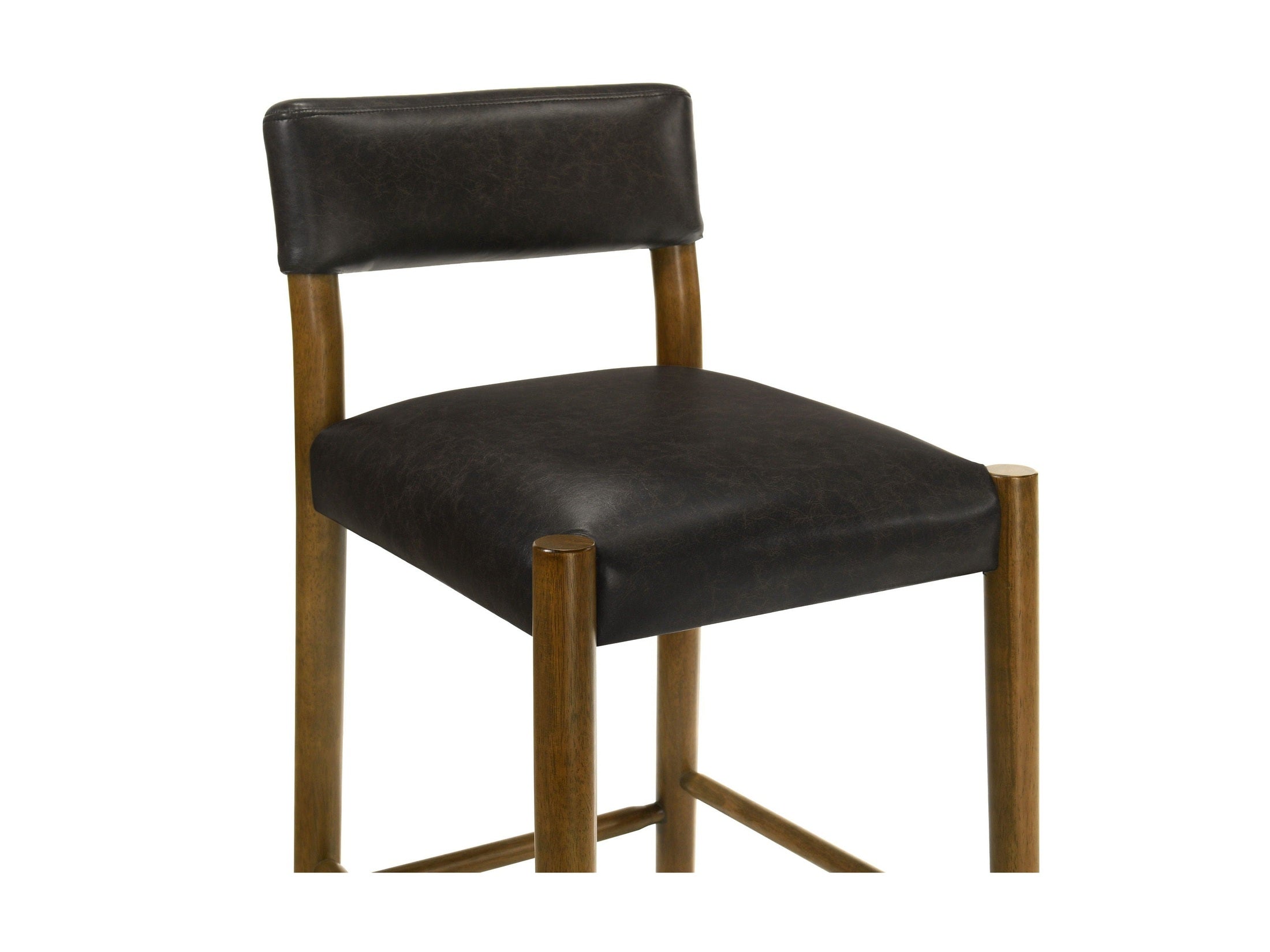 Bennet - Modern Wood Counter Height Kitchen Bar Stool