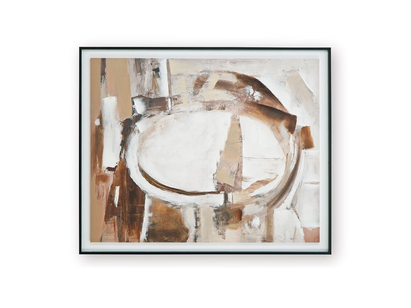 Bradlow - Wall Art - Brown / White / Black
