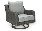 Elite Park - Swivel Lounge w/ Cushion - Gray