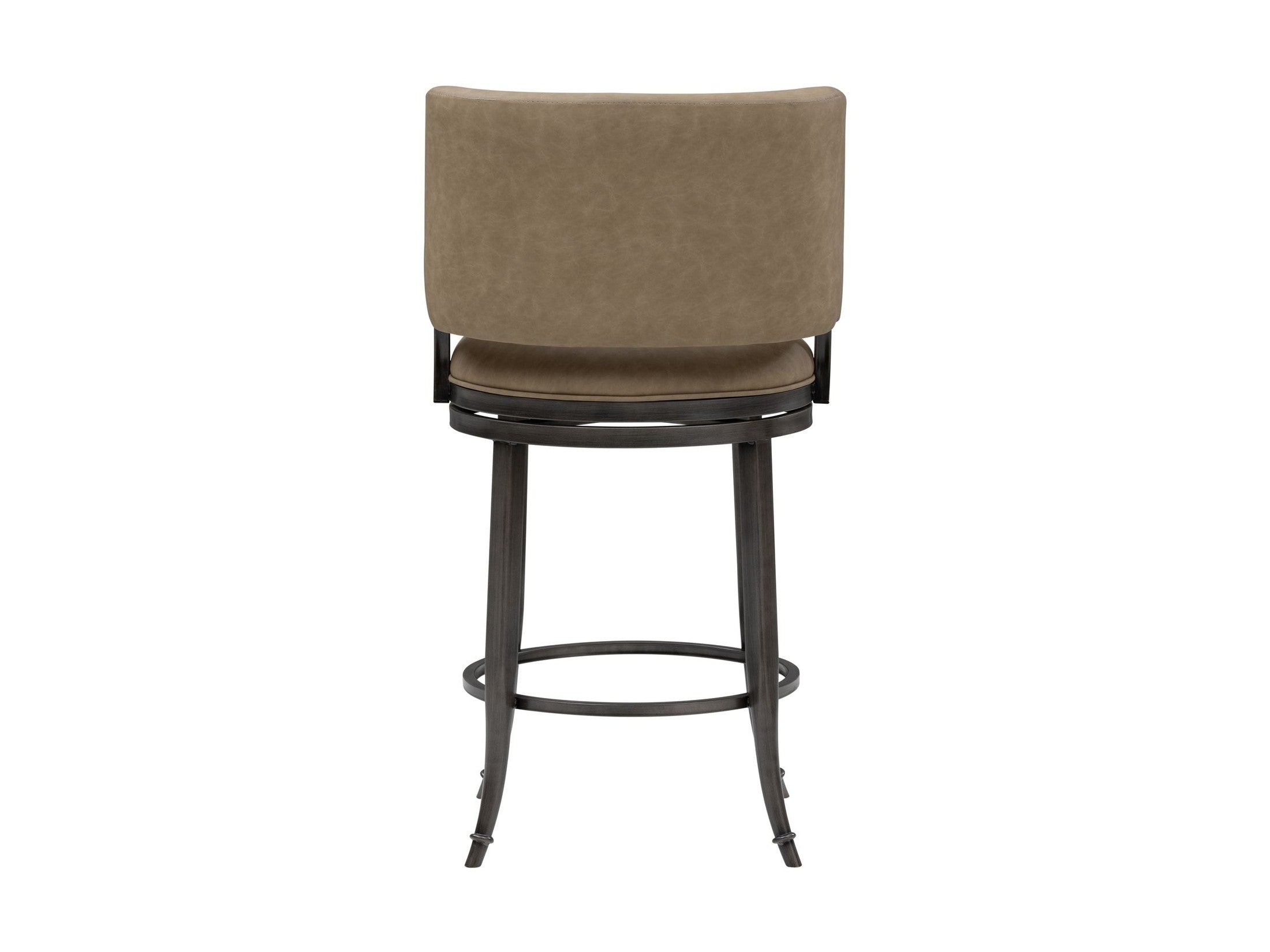 Torres - Upholstered Swivel Counter Height Barstool