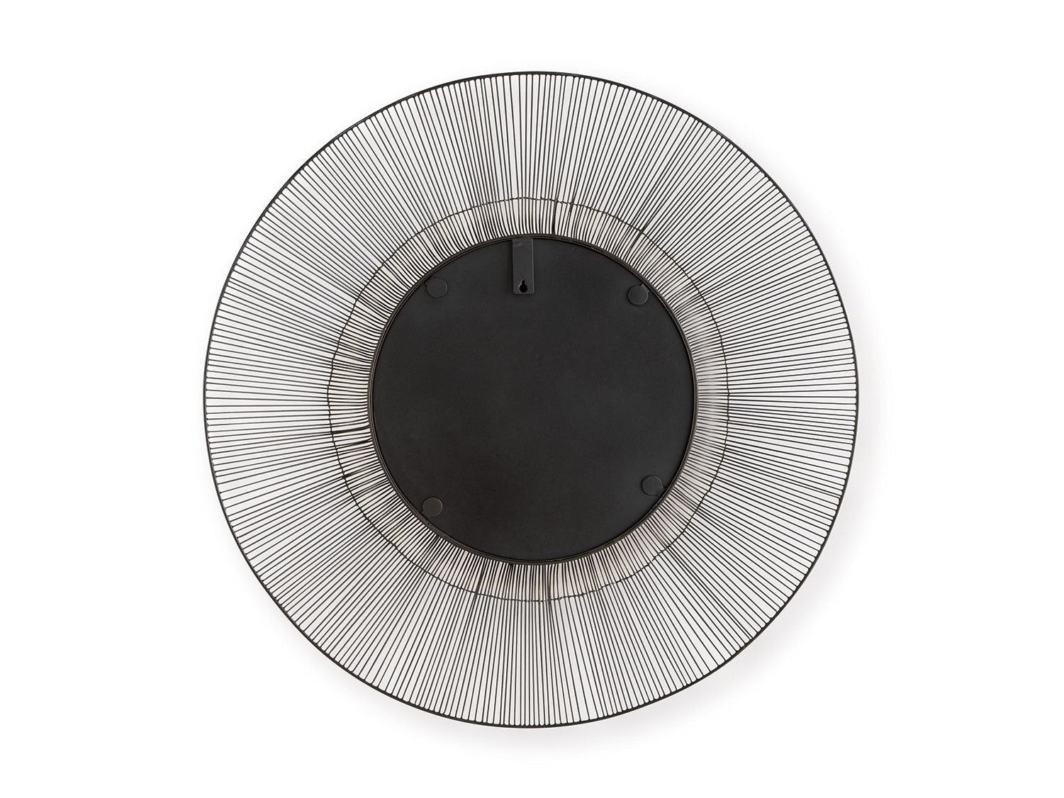Dallmen - Accent Mirror - Black / Gold Finish