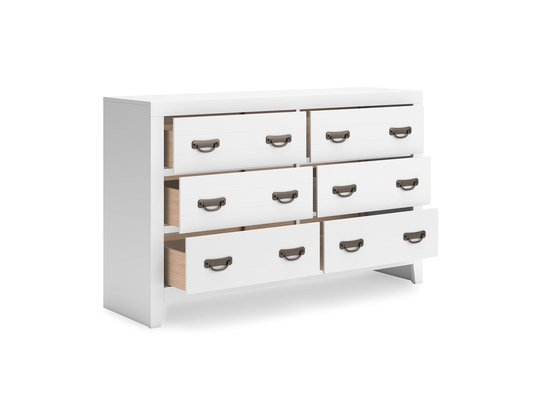 Binterglen - Dresser - White