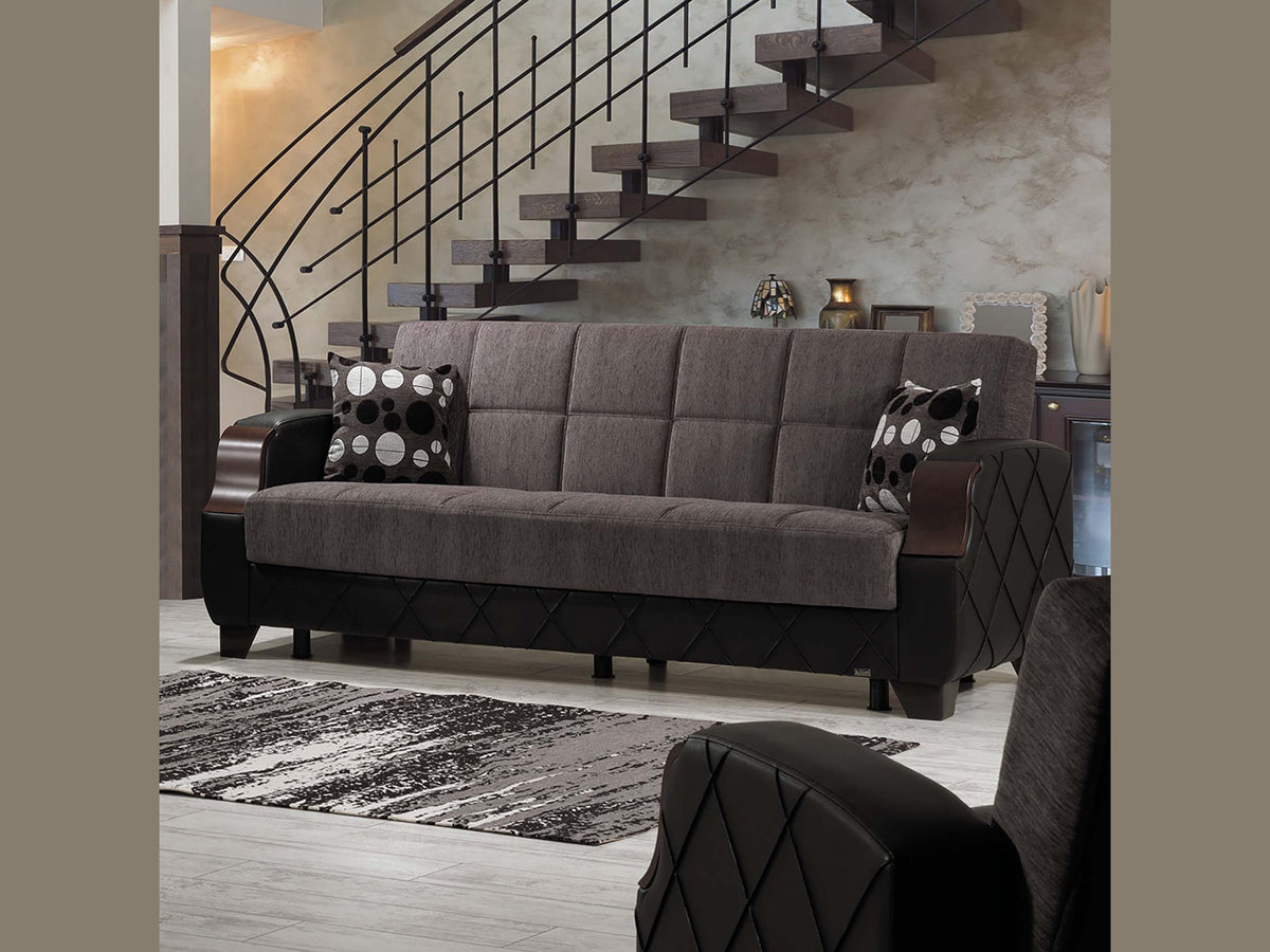 Ottomanson Molina - Upholstered Convertible Sofabed With Storage